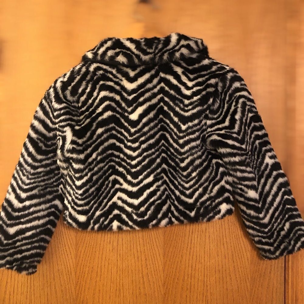 Gymboree Zebra Print Jacket Size M - Picture 4 of 5